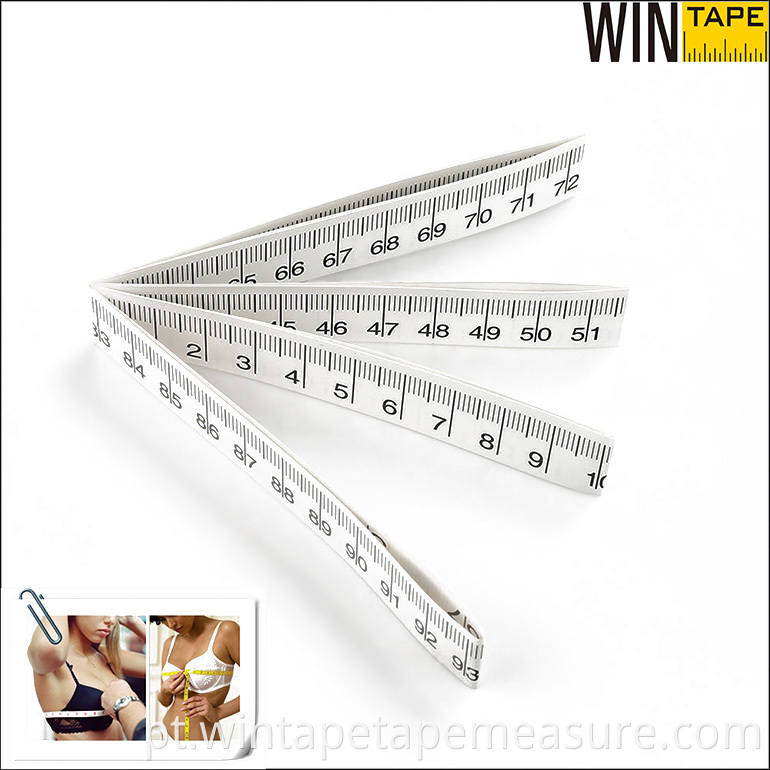 40Inch Your Logo Printed Water Proof Medical Synthetic Tape Measure 1m Paper